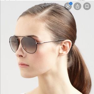 Tom Ford rounded aviator sunglasses Burke